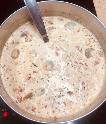 Final Product - Crab Bisque Crab Bisque